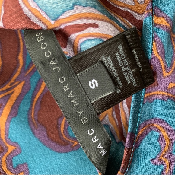 Marc by Marc Jacobs Silk Open Back Dress w Pockets - Picture 8 of 8